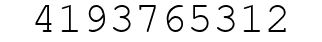 Number 4193765312.