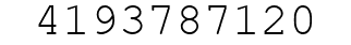 Number 4193787120.