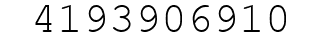 Number 4193906910.