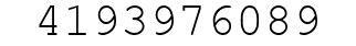 Number 4193976089.
