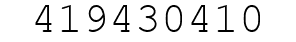 Number 419430410.