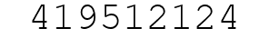 Number 419512124.