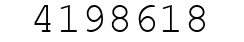 Number 4198618.