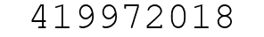 Number 419972018.