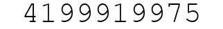 Number 4199919975.