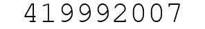 Number 419992007.