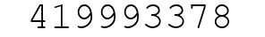 Number 419993378.