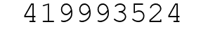 Number 419993524.