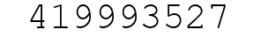 Number 419993527.