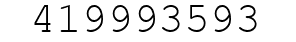 Number 419993593.