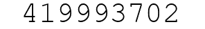 Number 419993702.