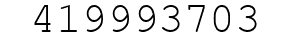 Number 419993703.