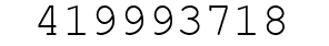 Number 419993718.