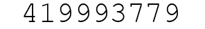 Number 419993779.
