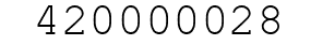 Number 420000028.