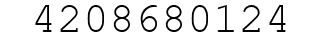 Number 4208680124.