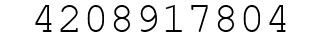 Number 4208917804.