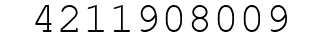 Number 4211908009.