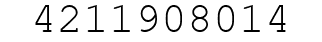 Number 4211908014.