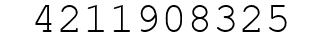 Number 4211908325.