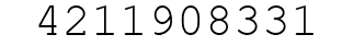 Number 4211908331.