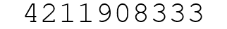 Number 4211908333.