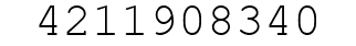 Number 4211908340.