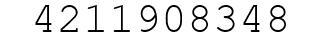 Number 4211908348.