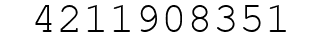 Number 4211908351.