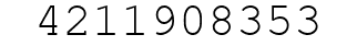 Number 4211908353.