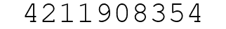 Number 4211908354.