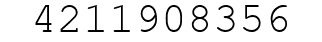 Number 4211908356.