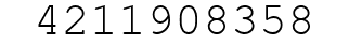Number 4211908358.