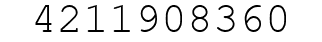 Number 4211908360.