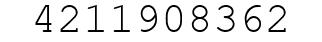 Number 4211908362.