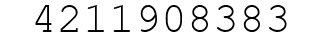 Number 4211908383.