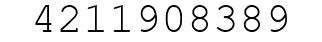 Number 4211908389.