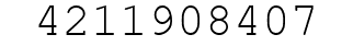 Number 4211908407.