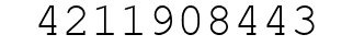 Number 4211908443.