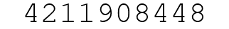 Number 4211908448.