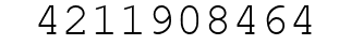 Number 4211908464.