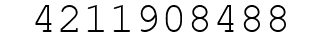 Number 4211908488.