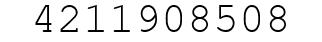 Number 4211908508.