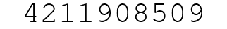 Number 4211908509.