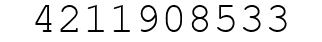 Number 4211908533.