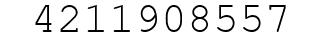 Number 4211908557.