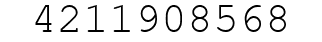 Number 4211908568.