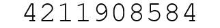 Number 4211908584.