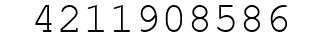 Number 4211908586.