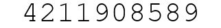 Number 4211908589.